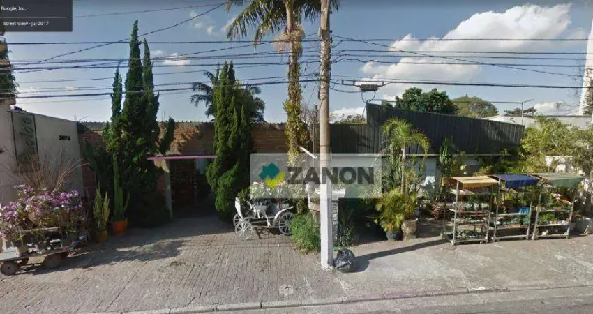 Terreno comercial à venda na Avenida Dom Pedro II, Jardim, Santo André