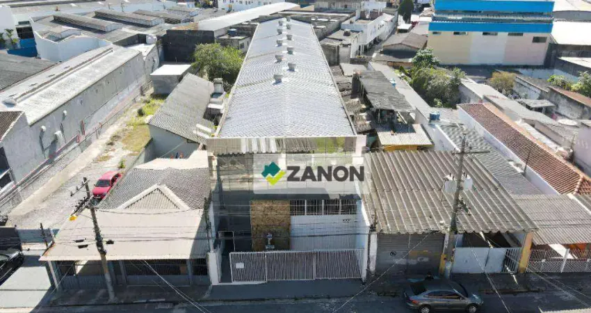 Galpão à venda ou alugar no bairro vila palmares - santo andré/sp