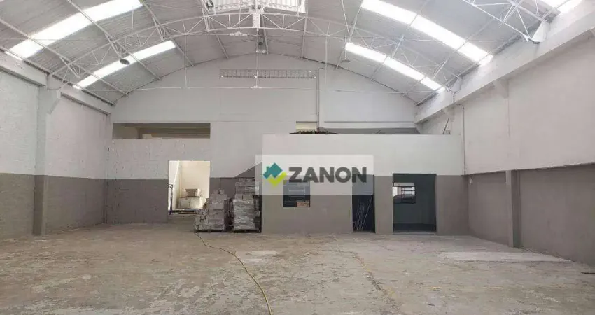 Barracão / Galpão / Depósito com 4 salas para alugar na Rua Jorge Velho, Campestre, Santo André