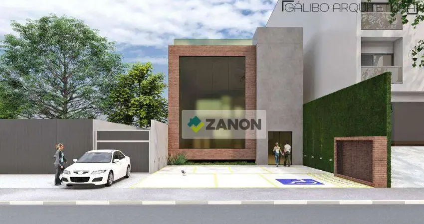 Terreno comercial para alugar na Avenida Padre Manuel da Nóbrega, Jardim, Santo André