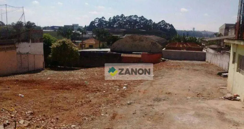 Terreno comercial para alugar na Avenida Dom Pedro II, Campestre, Santo André