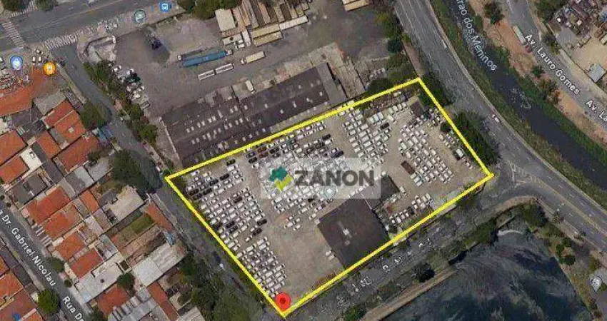 Terreno à venda no bairro rudge ramos - são bernardo do campo/sp