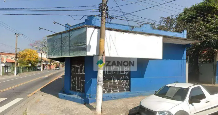Terreno comercial à venda na Avenida Dom Pedro I, Vila América, Santo André