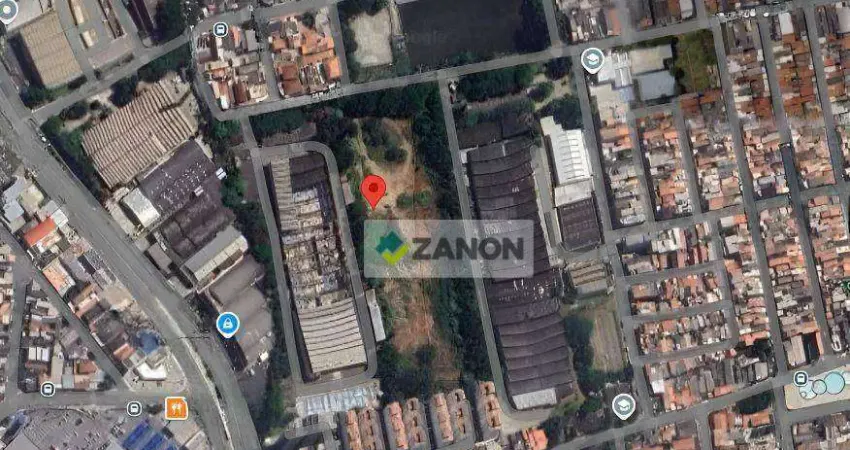 Terreno comercial para alugar na Rua Metalúrgica Rossi, Piraporinha, Diadema