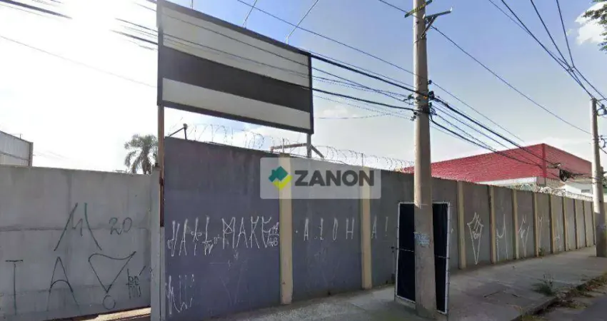 Terreno comercial à venda na Rua Teixeira de Freitas, Utinga, Santo André