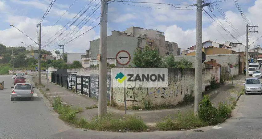 Terreno comercial à venda na Rua Dona Nina Zanotto, Jardim Las Vegas, Santo André