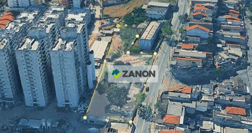 Terreno para alugar no bairro jardim jamaica - santo andré/sp