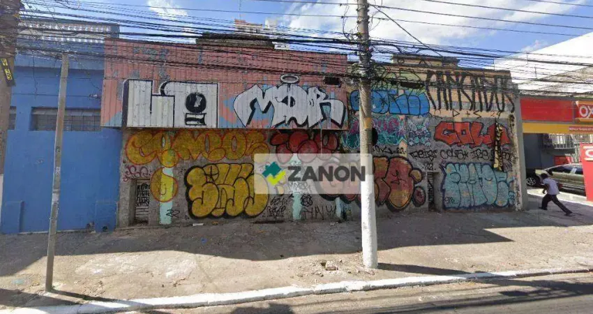 Terreno comercial à venda na Rua do Lavapés, Cambuci, São Paulo
