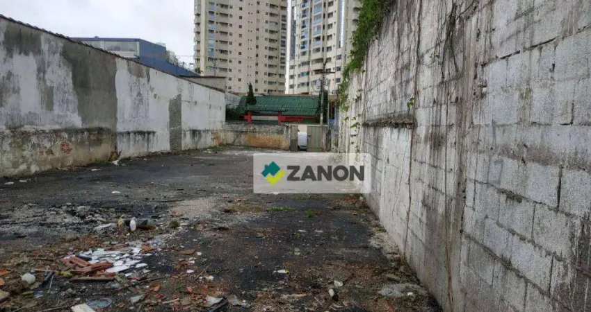 Terreno comercial à venda na Avenida Artur de Queirós, Casa Branca, Santo André