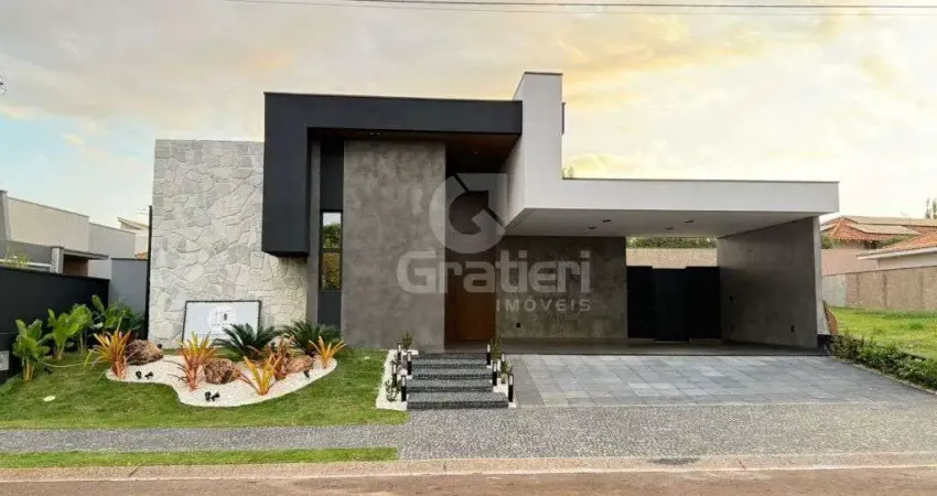 Casa em condomínio fechado com 3 quartos à venda na Avenida Deputado Federal Mário Eugênio, Parque Residencial Damha, Araraquara