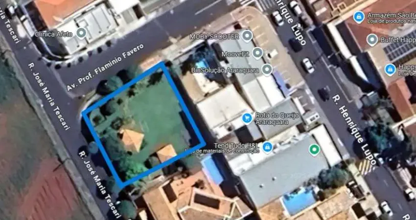 Terreno comercial à venda na Avenida Professor Flamínio Favero, 441, Vila Harmonia, Araraquara