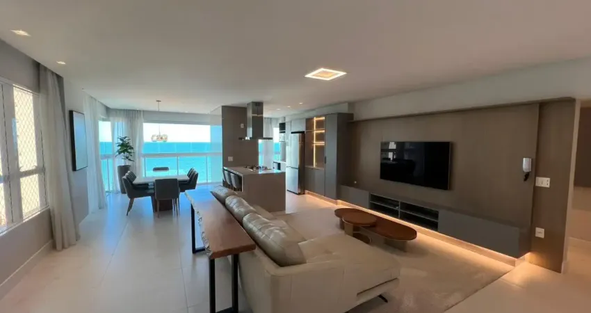 Apartamento no edifício garden square na meia praia - itapema com 3 suítes