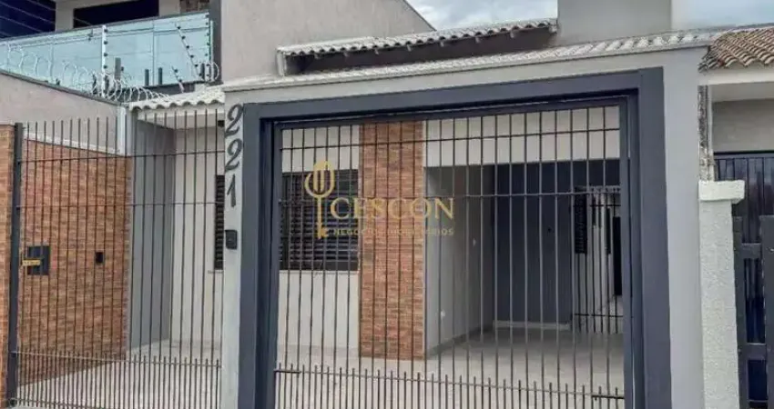 Casa para venda em maringá, jardim real, 3 dormitórios, 1 suíte, 3 banheiros, 1 vaga