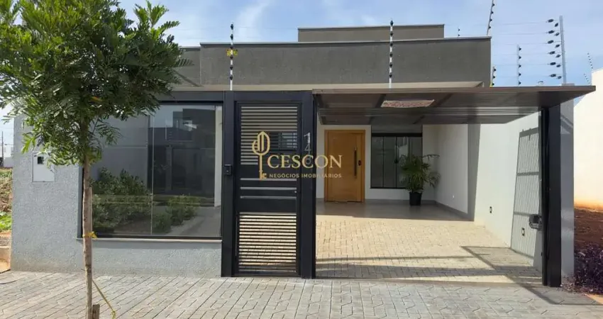 Casa para venda em maringá, jardim oriental, 3 dormitórios, 1 suíte, 3 banheiros, 2 vagas