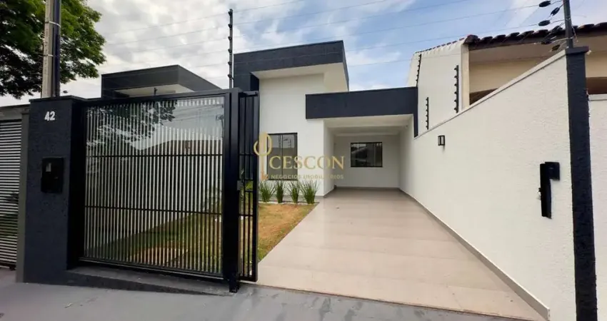 Casa para venda em maringá, parque hortência, 3 dormitórios, 1 suíte, 2 banheiros, 2 vagas