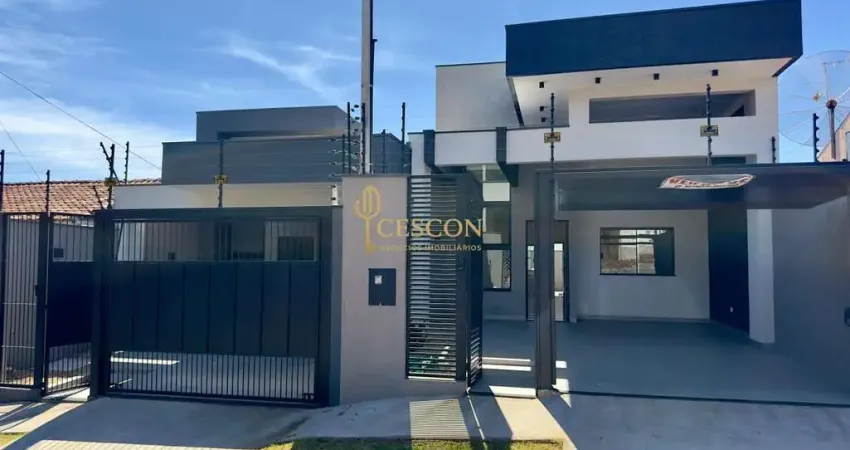 Casa para venda em maringá, jardim pinheiros, 3 dormitórios, 1 suíte, 2 banheiros, 2 vagas