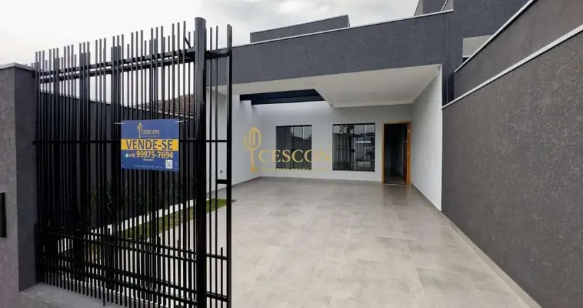 Casa para venda em maringá, parque das laranjeiras, 3 dormitórios, 1 suíte, 2 banheiros, 2 vagas