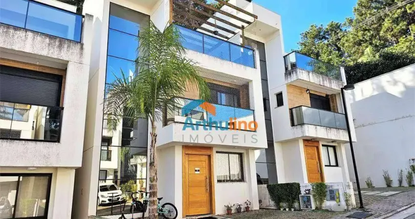 Casa 150 m²  com 3 dormitórios, 1 suite, 2 vagas, à venda, por r$ 895.000 - granja viana - authentiq granja viana - cotia/sp