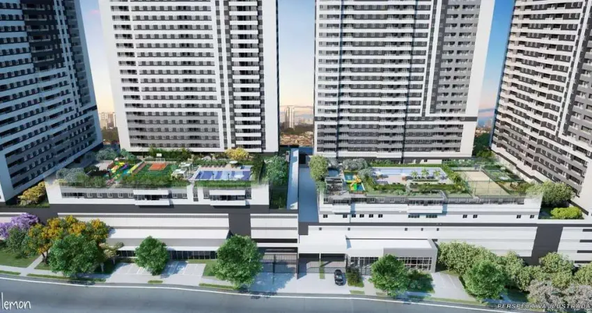 Apartamento 41m² com 2 dormitórios com sacada à venda, por r$ 267.116,00 - sacomã - são paulo/sp