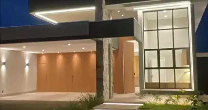 Casa nova em condomínio terra vista, construção de alto padrão