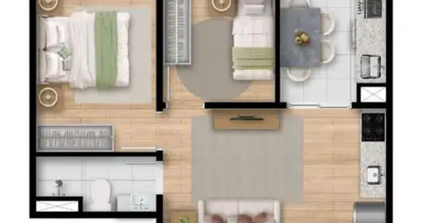 Apartamento para venda em são paulo, ipiranga, 2 dormitórios, 1 banheiro