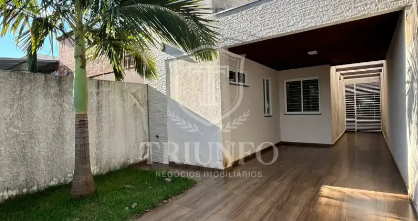 Casa com 02 quartos para locação, jardim coopagro, toledo - pr