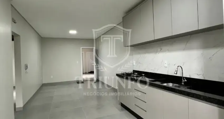 Apartamento semi mobiliado para locação, jardim coopagro, toledo - pr