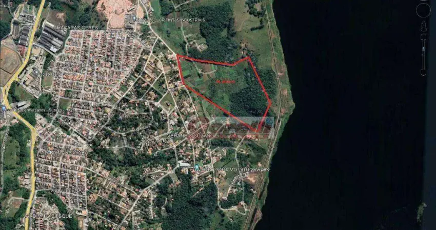 Área à venda, 96800 m² por r$ 14.520.000,00 - chácaras ceres - suzano/sp