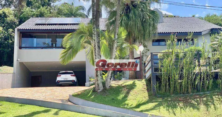 Casa com 3 dormitórios, 440 m² - venda por r$ 3.085.000,00 ou aluguel por r$ 17.292,31/mês - condomínio hill’s i e ii - arujá/sp