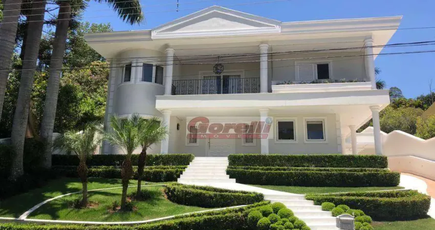 Casa com 5 dormitórios para alugar, 850 m² por r$ 42.521,43/mês - condomínio hill’s i e ii - arujá/sp