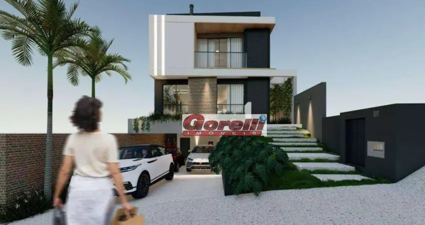 Casa com 4 dormitórios à venda, 245 m² por r$ 3.500.000,00 - condomínio arujazinho iv - arujá/sp