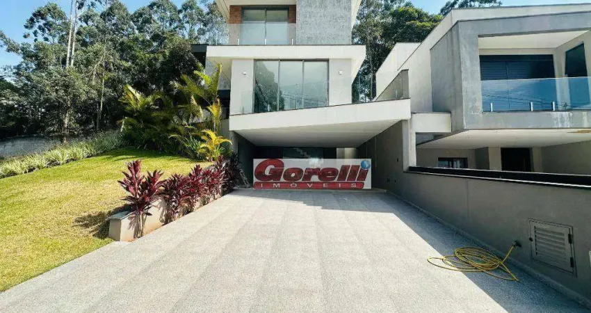 Casa com 3 dormitórios à venda, 295 m² por r$ 3.180.000,00 - condomínio real park - arujá/sp