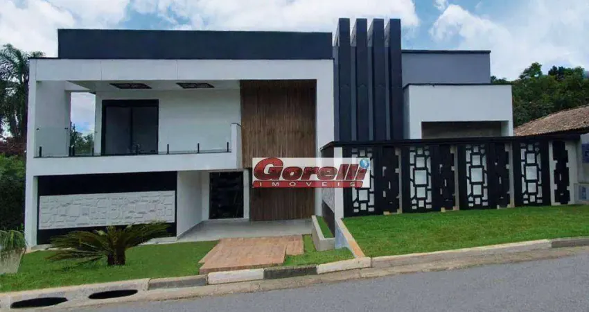 Casa com 4 dormitórios, 850 m² - venda por r$ 8.000.000,00 ou aluguel por r$ 35.000,01/mês - condomínio arujazinho i, ii e iii - arujá/sp