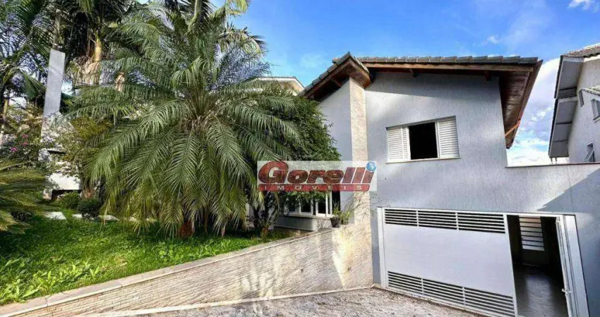 Casa com 3 dormitórios à venda, 226 m² por r$ 1.800.000,00 - condomínio arujá 5 - arujá/sp