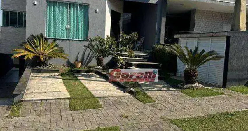 Casa com 3 dormitórios para alugar, 295 m² por r$ 12.000/mês - condomínio aruã brisas - mogi das cruzes/sp