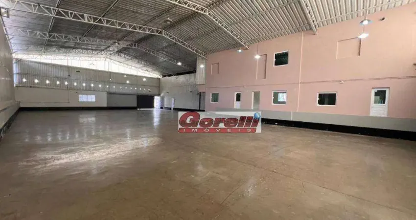 Galpão para alugar, 930 m² por r$ 40.700/mês - centro - arujá/sp