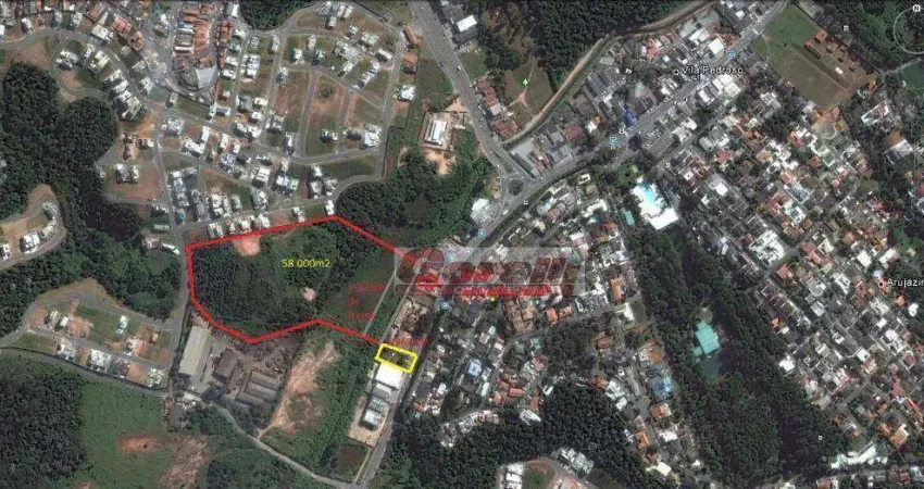 Terreno à venda, 53000 m² por r$ 31.800.000,00 - caputera - arujá/sp