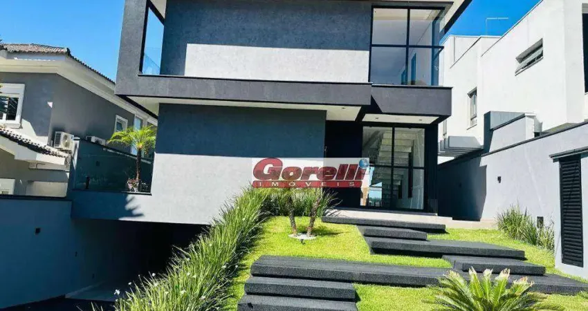 Casa com 4 dormitórios à venda, 300 m² por r$ 4.000.000,00 - condomínio real park - arujá/sp