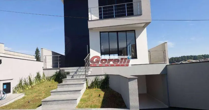 Casa com 3 dormitórios à venda, 434 m² por r$ 2.300.000,00 - condomínio arujazinho iv - arujá/sp