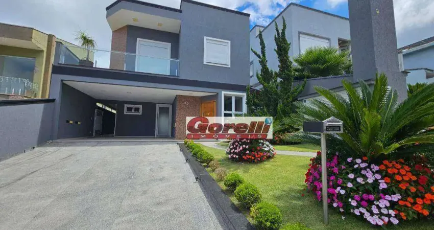 Casa com 4 dormitórios, 260 m² - venda por r$ 2.400.000,00 ou aluguel por r$ 16.000,01/mês - condomínio real park - arujá/sp