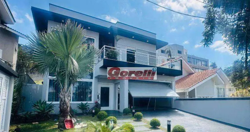 Casa com 3 suítes à venda, 315 m² por r$ 3.000.000 - condomínio arujá 5 - arujá/sp