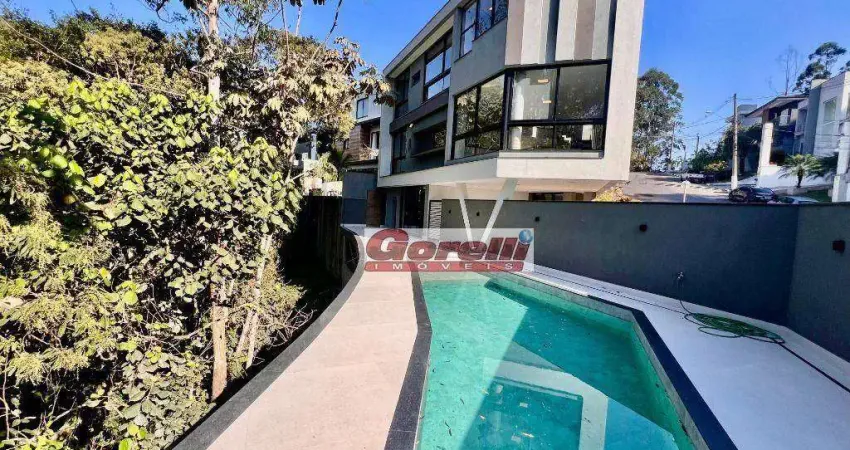 Casa com 4 dormitórios à venda, 380 m² por r$ 4.790.000,00 - condomínio real park - arujá/sp