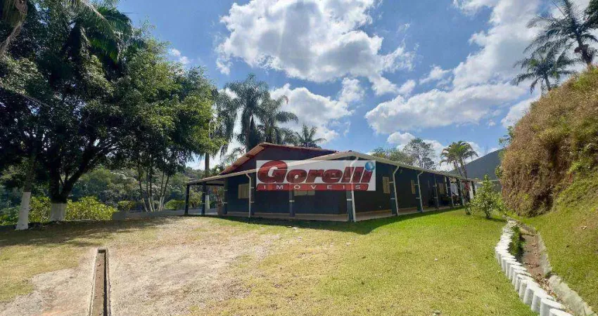 Chácara com 6 dormitórios à venda, 3300 m² por r$ 1.500.000 - estância aralú - santa isabel/sp