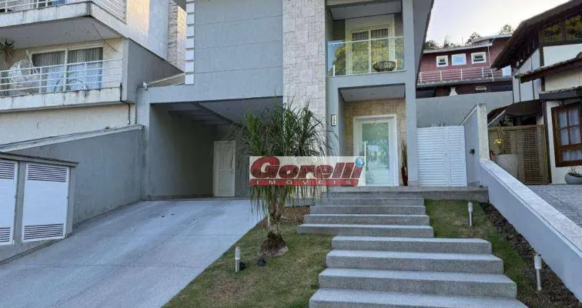 Casa com 3 dormitórios à venda, 230 m² por r$ 2.500.000 - condomínio arujazinho iv - arujá/sp