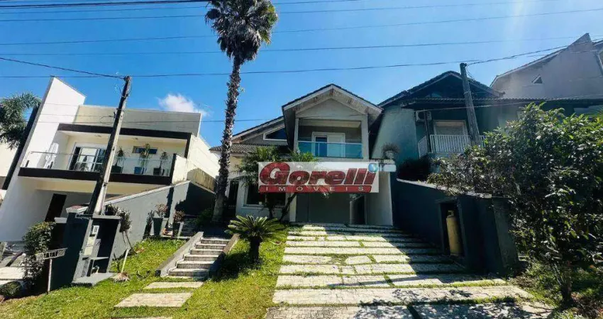 Casa com 3 dormitórios, 250 m² - venda por r$ 2.000.000,00 ou aluguel por r$ 9.000,01/mês - condomínio arujá 5 - arujá/sp