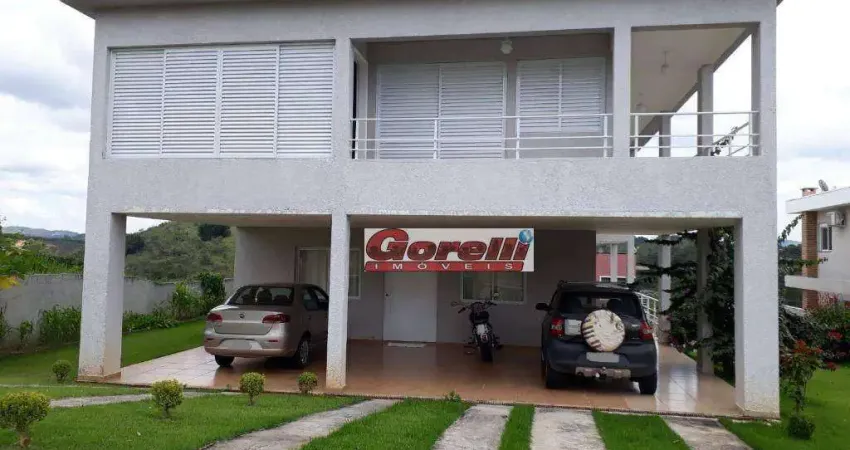 Casa com 5 dormitórios à venda, 450 m² por r$ 1.500.000,00 - condomínio reserva ibirapitanga - santa isabel/sp