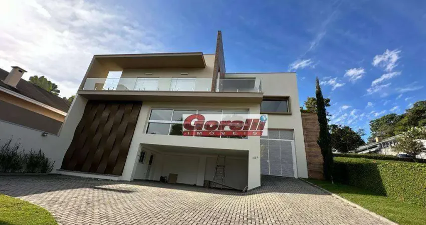 Casa com 4 dormitórios à venda, 600 m² por r$ 6.500.000,00 - condomínio arujazinho i, ii e iii - arujá/sp