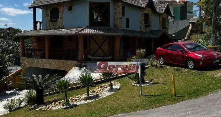 Casa com 4 dormitórios à venda, 330 m² por r$ 1.590.000,00 - condomínio aruã lagos - mogi das cruzes/sp