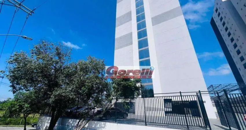 Sala, 32 m² - venda por r$ 350.000,00 ou aluguel por r$ 3.200,00/mês - condomínio edifício atual - arujá/sp