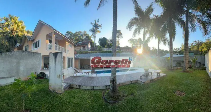 Casa com 5 dormitórios à venda, 600 m² por r$ 2.500.000,00 - condomínio arujazinho i, ii e iii - arujá/sp